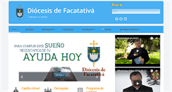 Desktop Screenshot of diocesisfacatativa.org